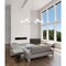 Z-Lite Leila Chandelier, 6-Light, 63 In.W x 10.75 In.H, Brushed Nickel/White Linen 744-63R-BN - alternate 4